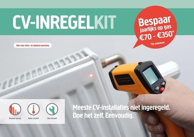 De doos van de CV-inregelkit