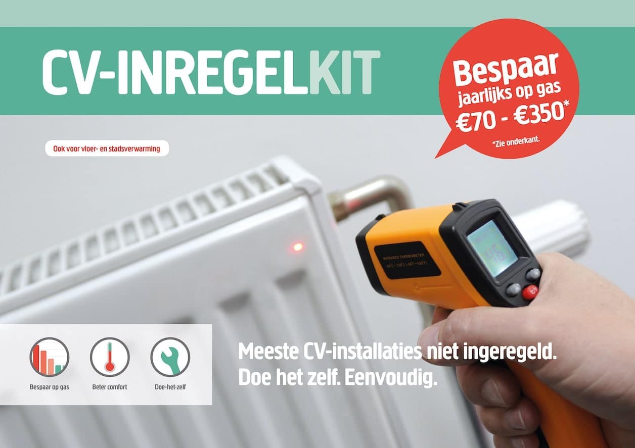 De doos van de CV-inregelkit